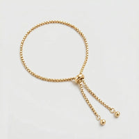 Bracciale Scorrevole - Catena Veneziana Liscia