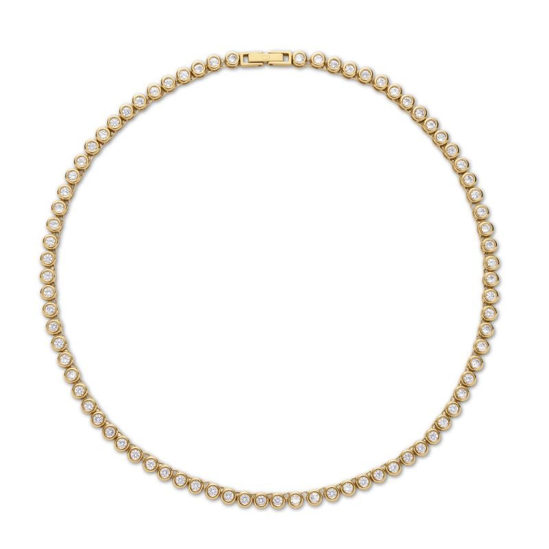 Beaded Tennis Necklace