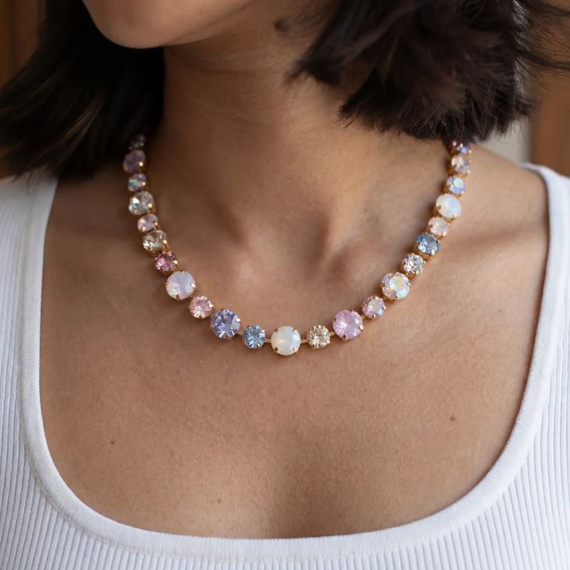 Candy Crystal Tennis Necklace