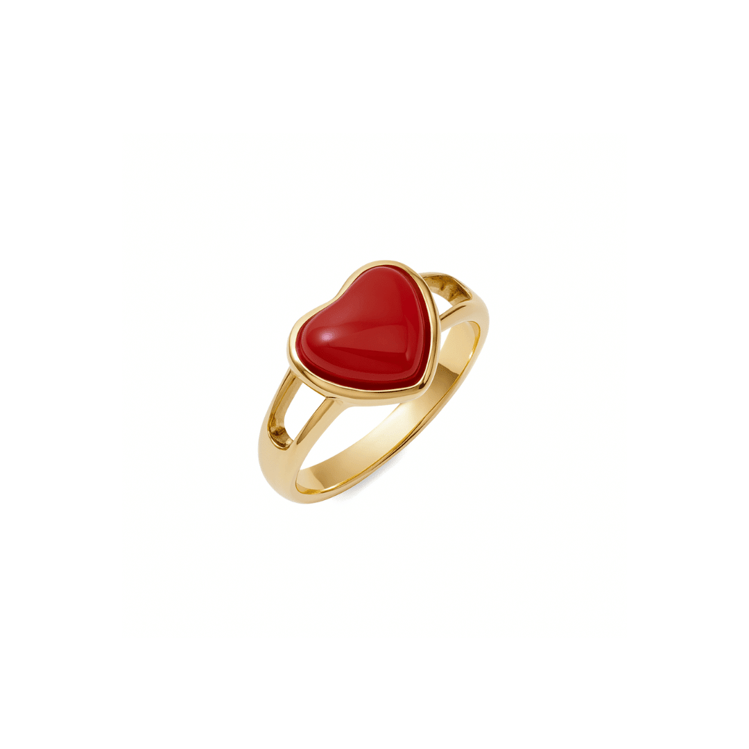 Carnelian Stone Ring - Vitality & Renewal - View 3