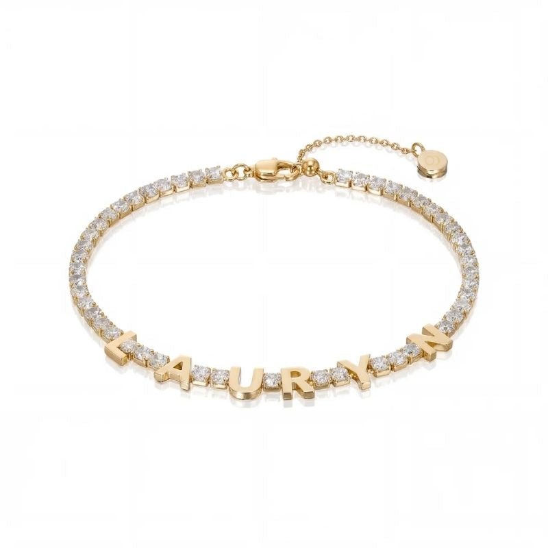 Custom Name Tennis Bracelet
