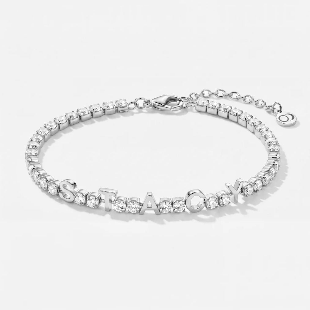 Custom Name Tennis Bracelet