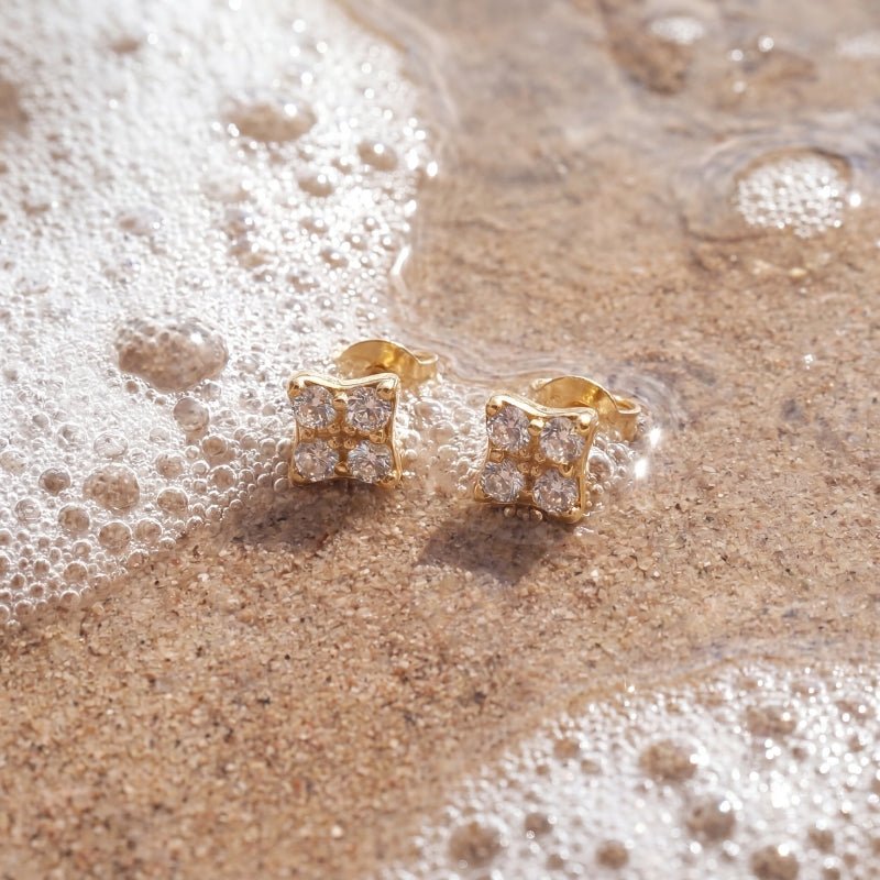 Orecchini Lobo Diamante - Clara Mini