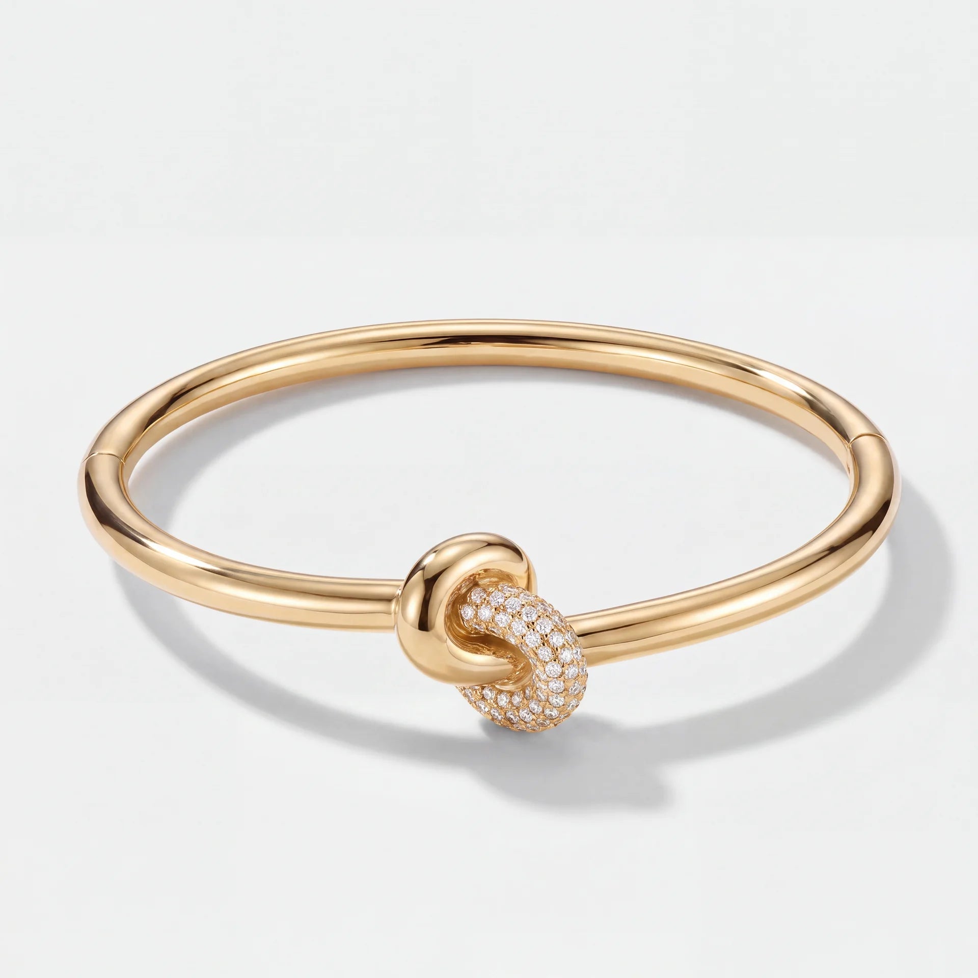 Tennis Knot Cuff Bracelet