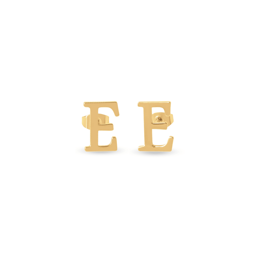 Initial Earrings - Elegant & Personalised - Earrings by Moonela
