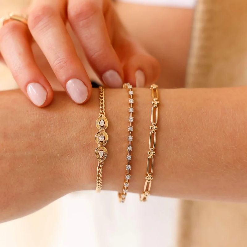 Interval Tennis Bracelet