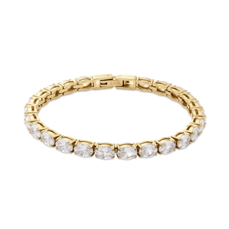 Oval Tennis Bracelet