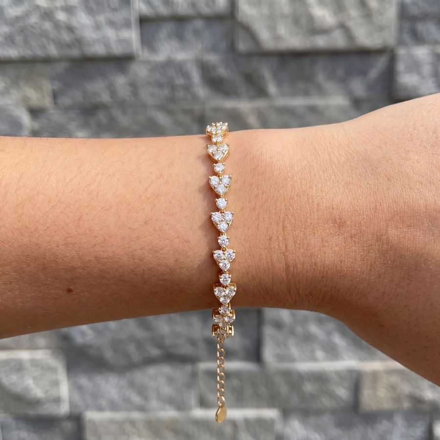 Petal Tennisarmbånd