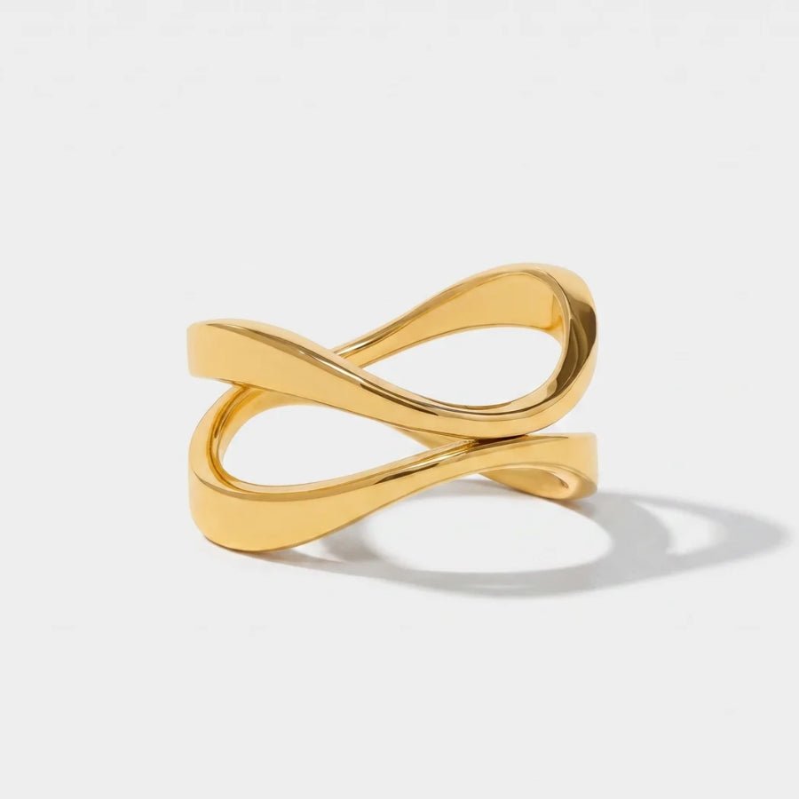 The Infinity Ring in 18K gold or sterling silver
