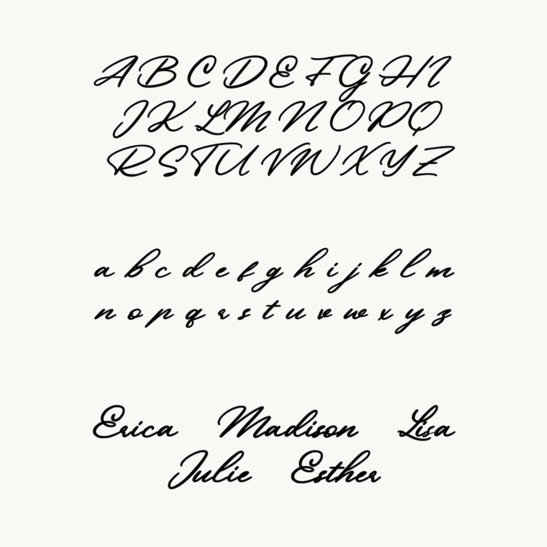 Personalisierte 3x Namenskette