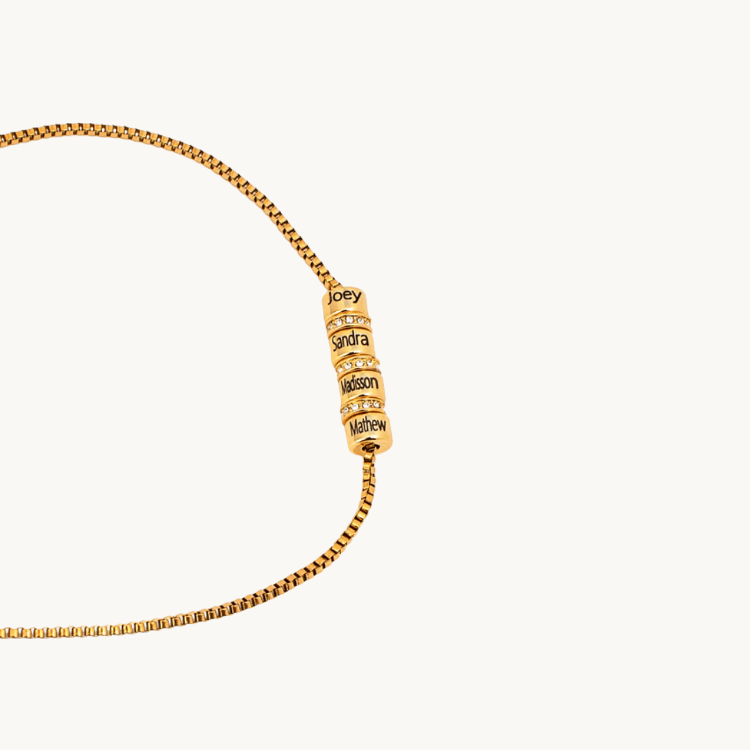 gold initial rings A to Z with cubic zirconia – custom personalised jewellery UK