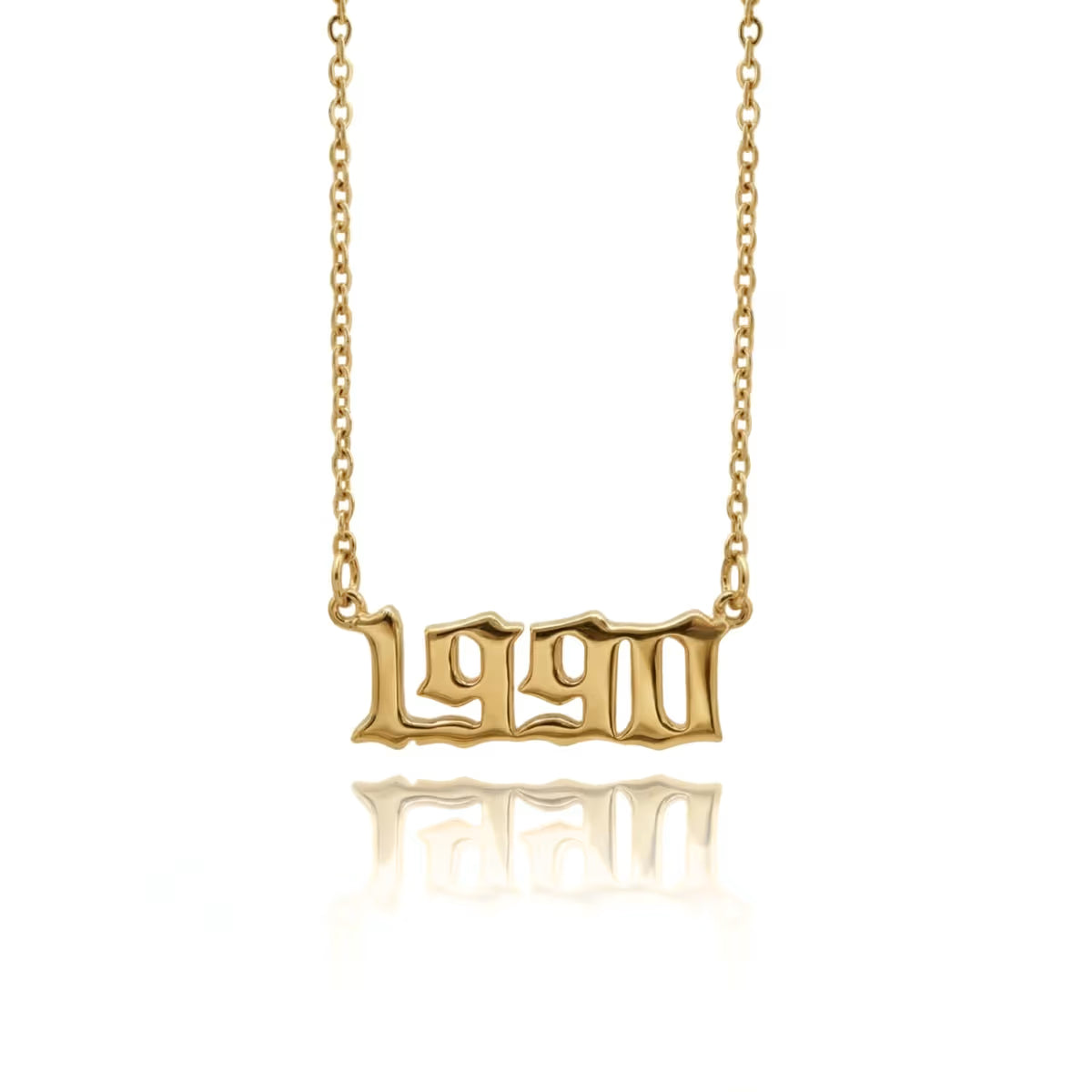 Birth-Year Custom Necklace
