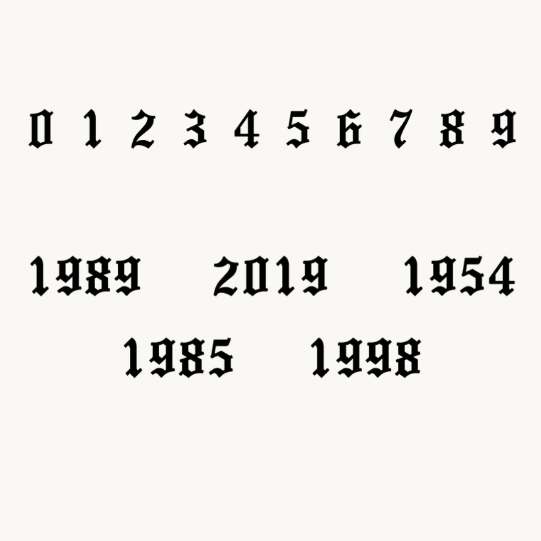 Birth-Year Custom Necklace