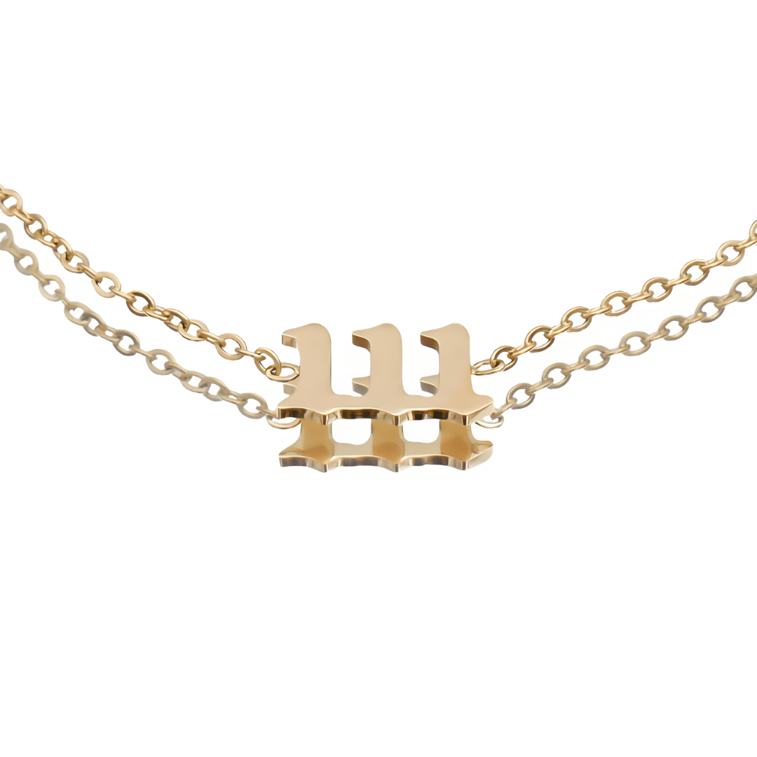 Fußkettchen mit Engelszahl