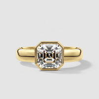 Asscher Cut Statement Ring