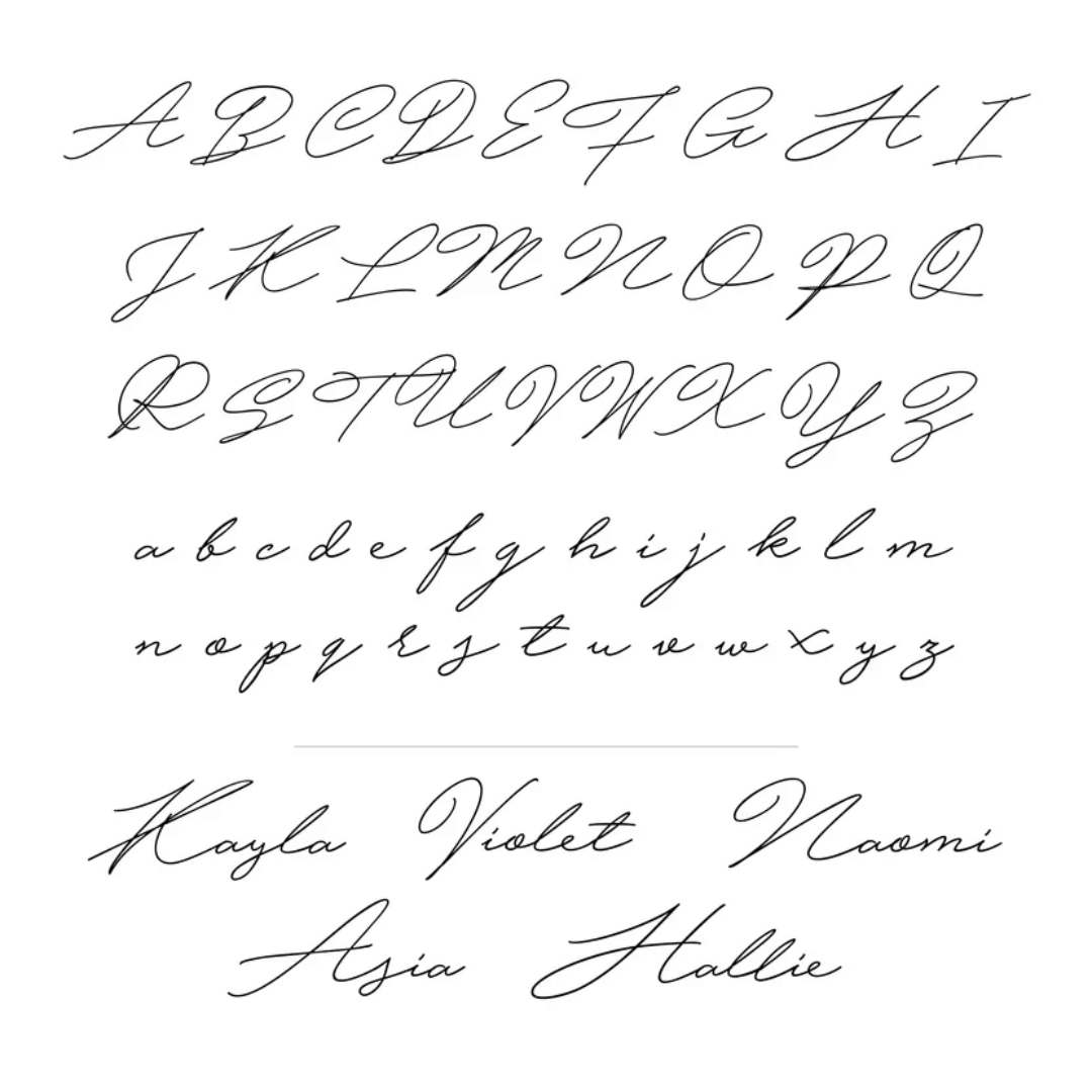 Astrid Namenskette – Personalisiert &amp; Elegant 