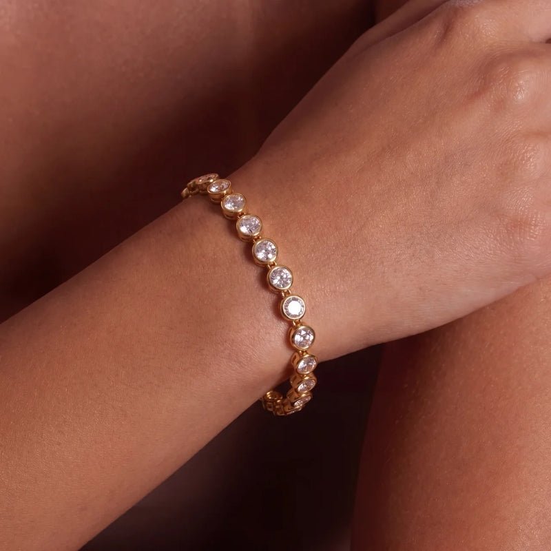 Beaded Tennis Bracelet