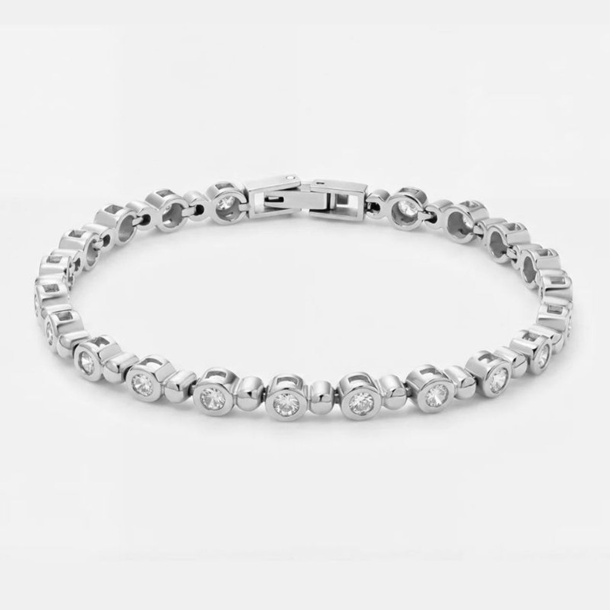 Beaded Tennis Bracelet side view