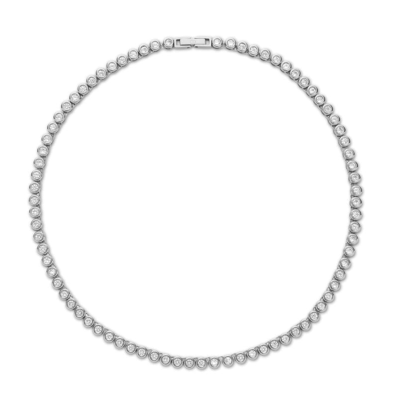 Beaded Tennis Necklace