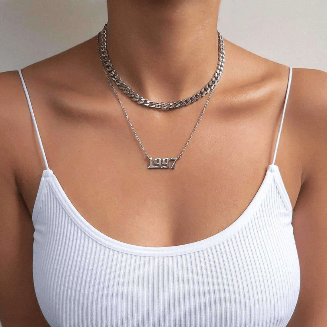 Birth-Year Custom Necklace