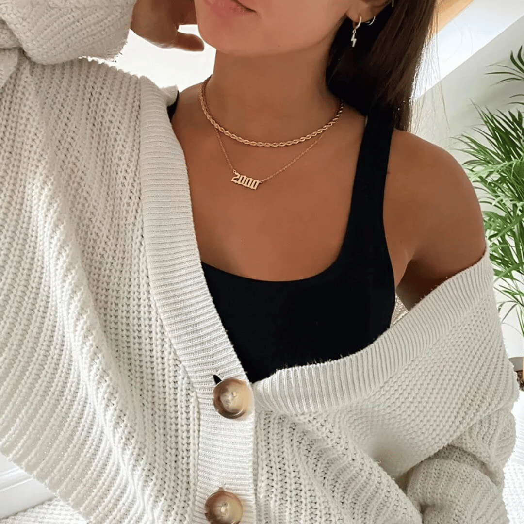 Birth-Year Custom Necklace