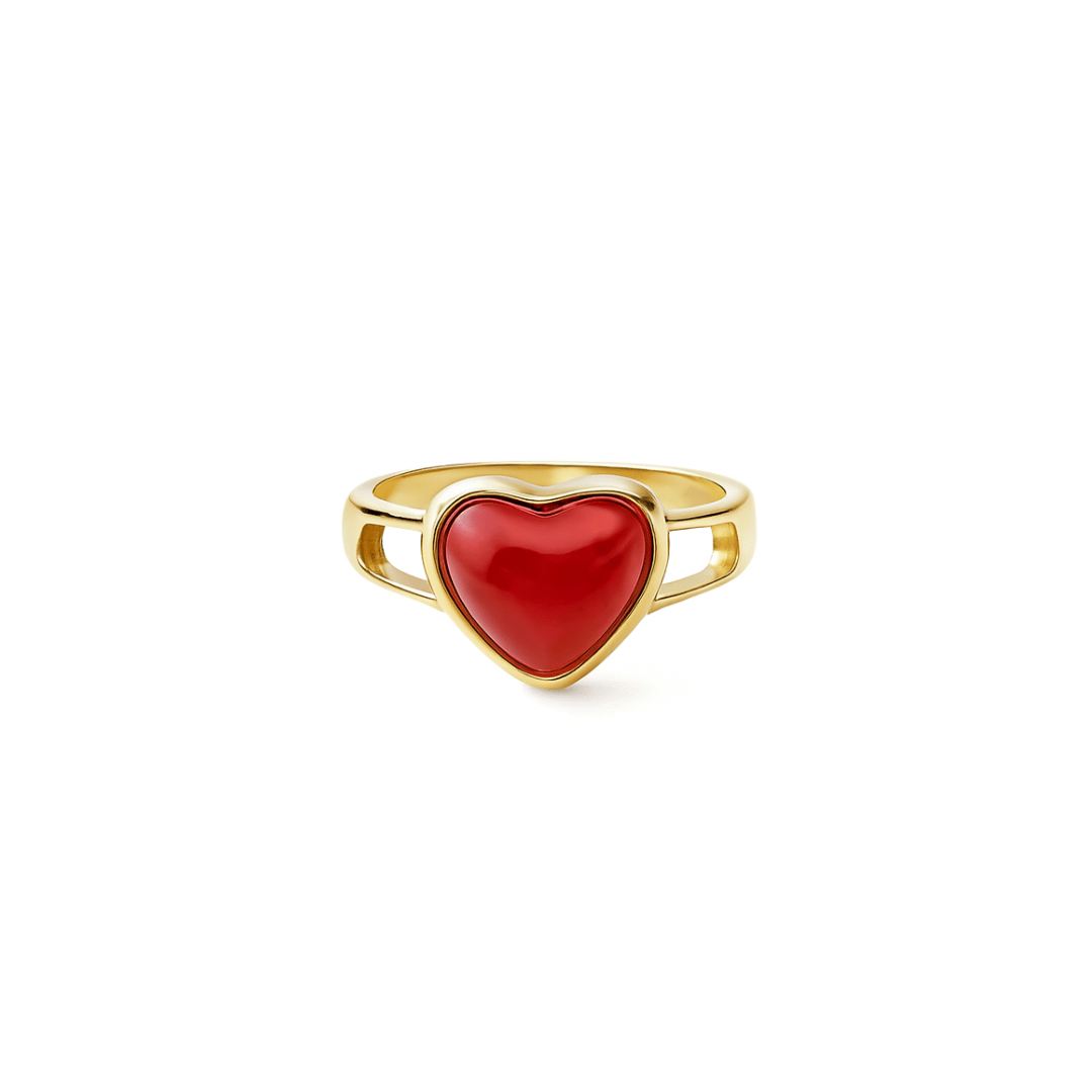 Carnelian Stone Ring – Vitality & Renewal