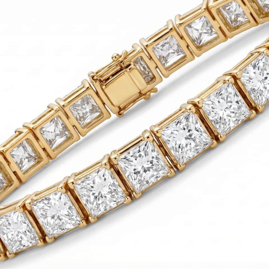 Cubic Tennis Bracelet close-up view