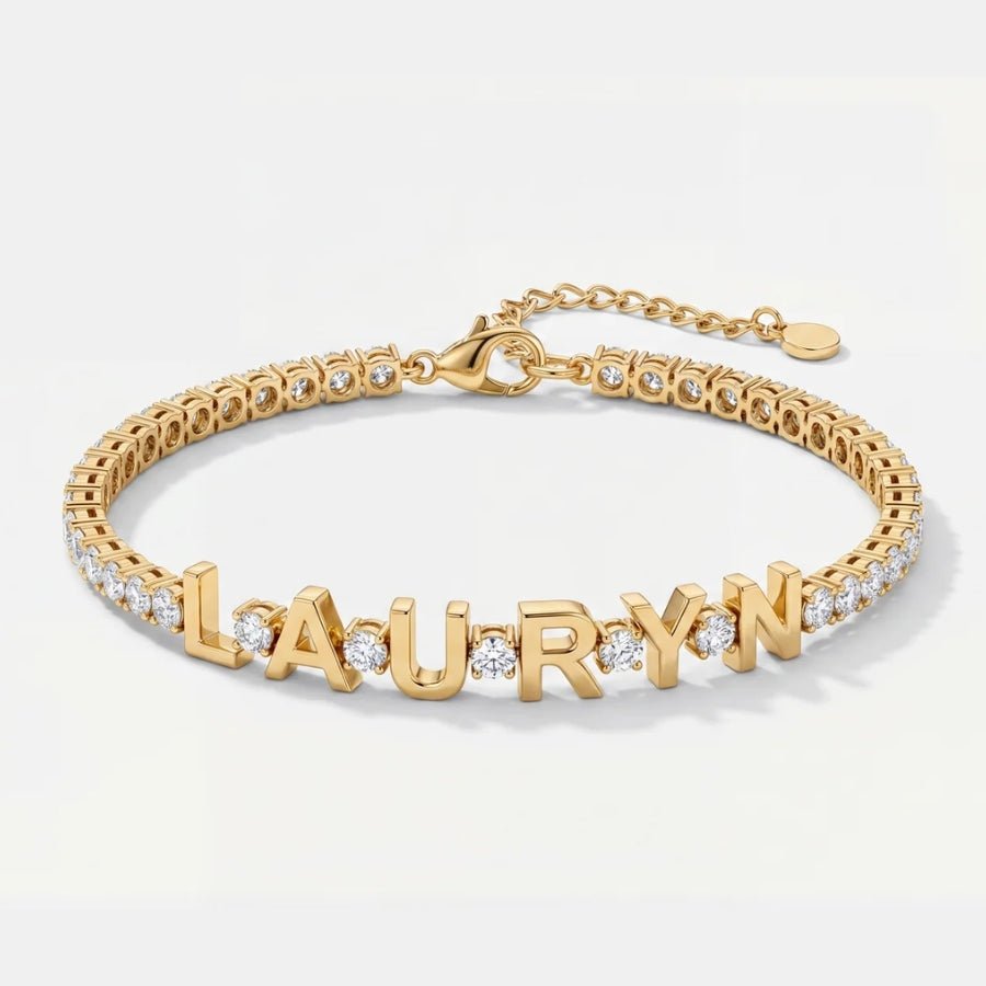 Custom Name Tennis Bracelet