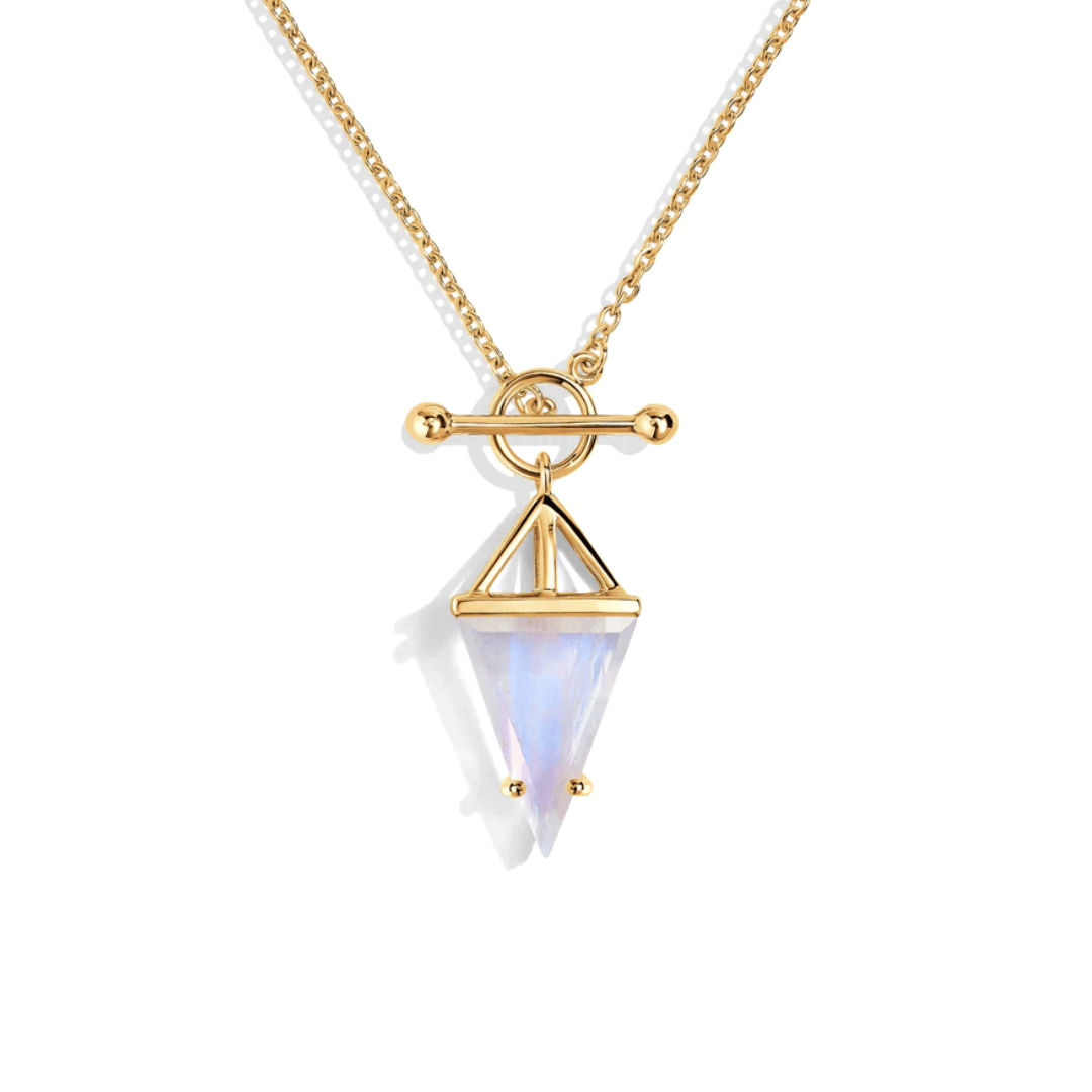 Elegante collana a forma di luna – Edizione Moonela