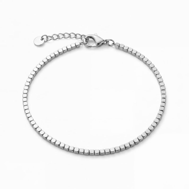 Gold Bar Bracelet - T Bar Chain