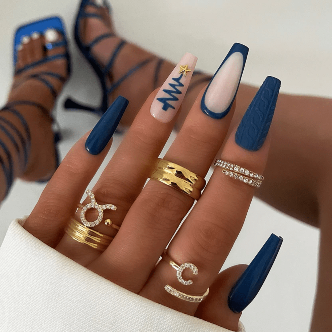 stackable custom letter rings – bold gold plated rings with initials