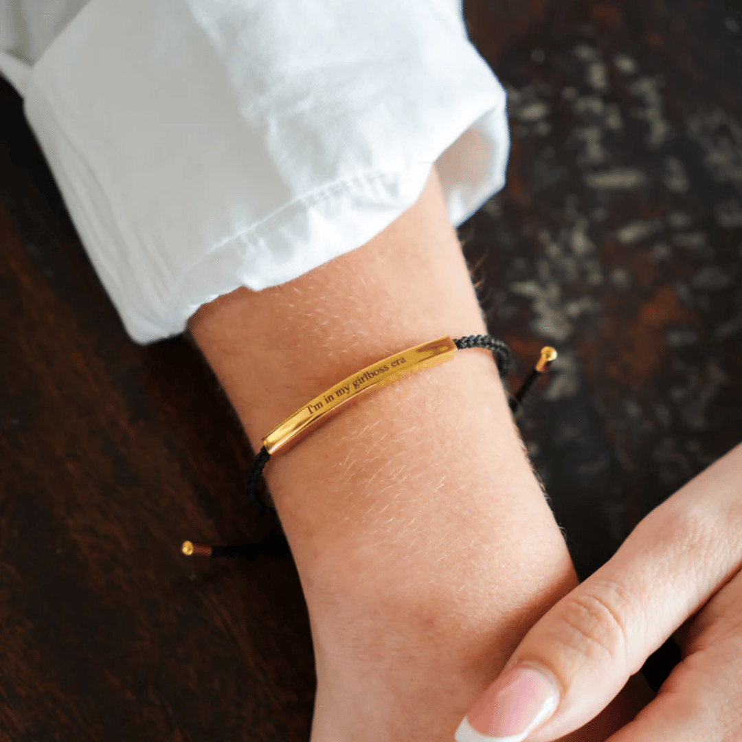 "Ich bin in meiner Girlboss-Ära" Armband