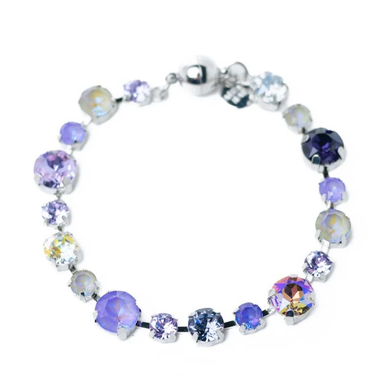 Lavender Crystal Tennis Bracelet