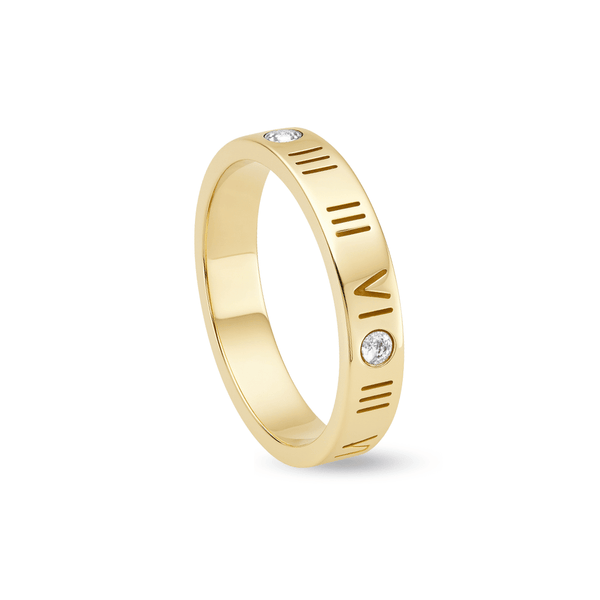 Lumine Band gold stacking ring waterproof everyday jewellery UK