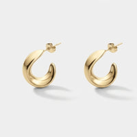 Or Créole Boucles d'Oreilles - Nadine Important