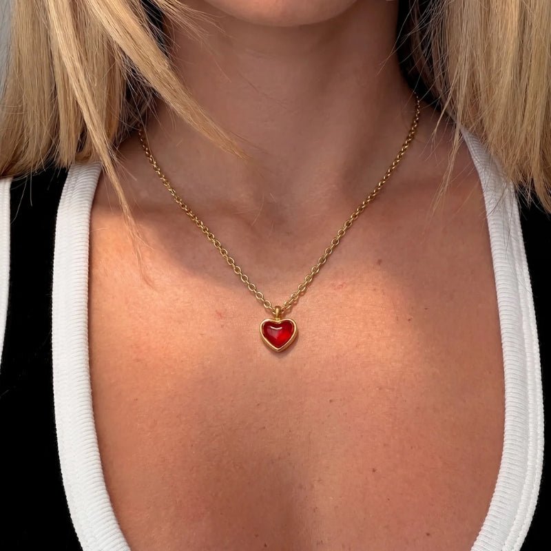 Passion Carnelian – Moonela Necklace