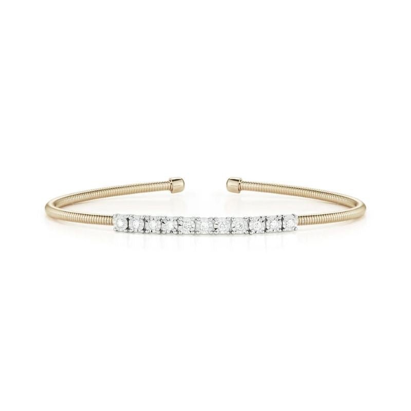 Tennis Flexi Cut Cuff Bracelet