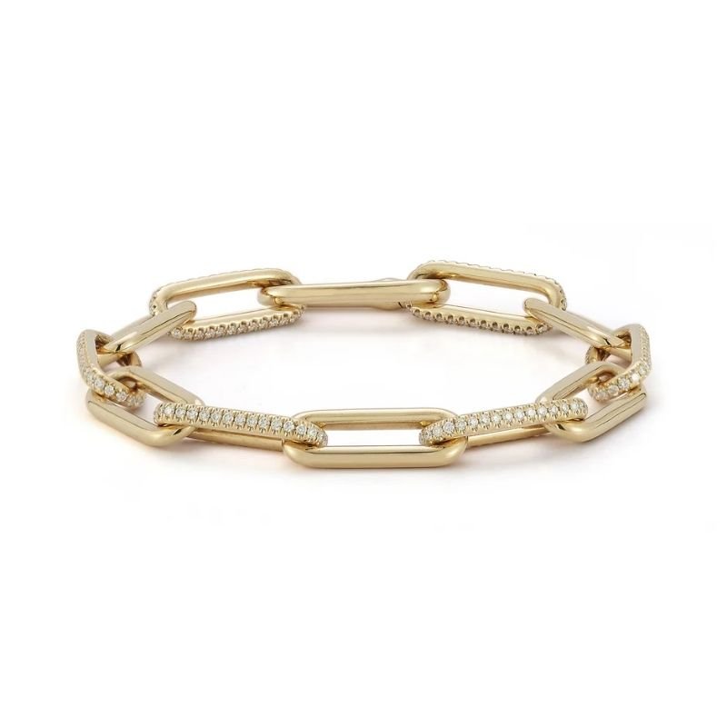 Tennis Paperclip Bracelet