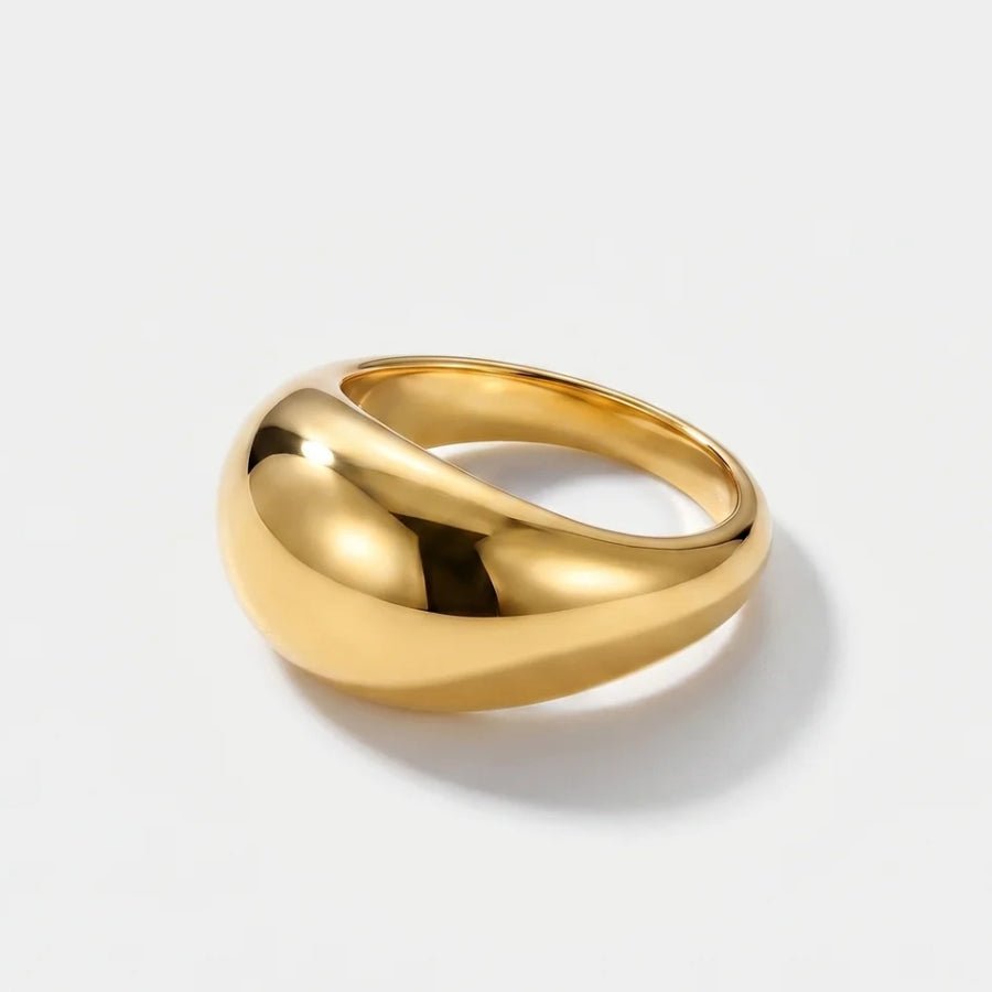 The Dome Ring in 18K gold or sterling silver