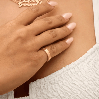 Heartline Ring promise love