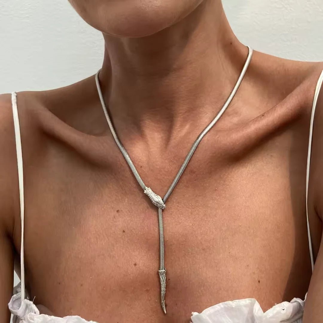 Die Snake Smooth Halskette