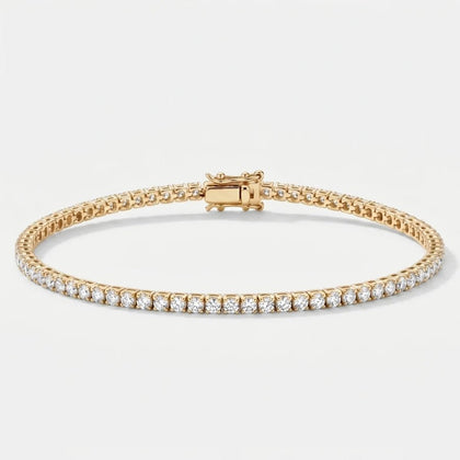Thin Tennis Bracelet