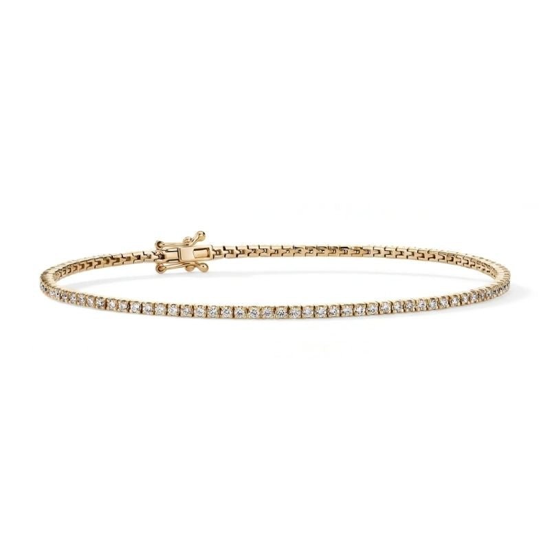 Thin Tennis Bracelet