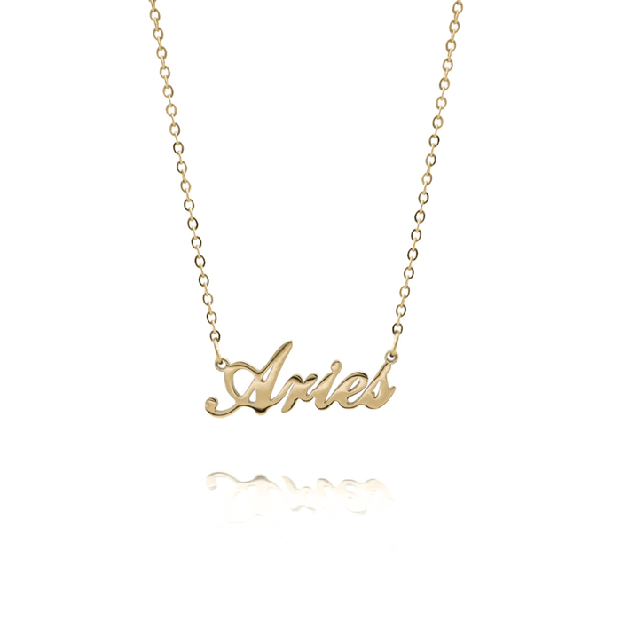 zodiac sign constellation necklace gold - personalised birthday gift for her